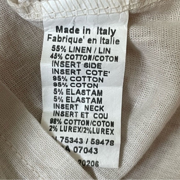 Terzo Millennio Sleeveless Embroidered Linen Dress - Picture 7 of 9